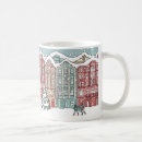 Search for winter town mugs Merry christmas