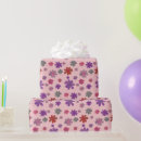 Recherche de motif fleur rose papier cadeau Pour enfants