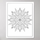 Search for adult colouring posters Mandala