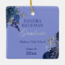 Search for navy blue and silver ornaments Elegant