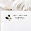 Search for mickey mouse return address labels Minnie