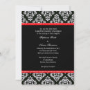 Search for red black white bridal shower invitations Chic