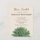 Search for desert bridal shower invitations Green