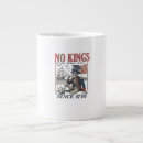 Search for freedom message mugs Since 1776