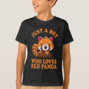 Search for red panda tshirts Animal