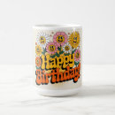 Search for retro floral mugs Birthday