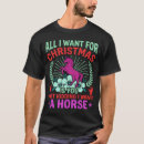 Search for christmas horse tshirts Gnome