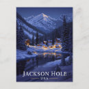 Recherche de jackson hole cartes postales Vintage