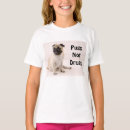 Search for pugs not drugs tshirts Dog
