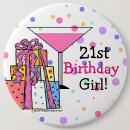 Recherche de 21ème anniversaire badges Rose