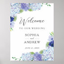 Search for blue wedding signs Hydrangea