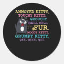 Search for angry stickers Kitty