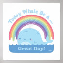 Recherche de baleine mignonne posters Pour elle