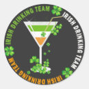 Search for irish drinking stickers St patrick's day