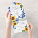 Search for royal blue and yellow wedding invitations Rustic