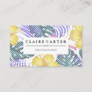 Recherche de rayures diagonales cartes visite Floral