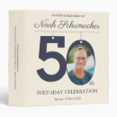 Search for 50th birthday binders Vintage