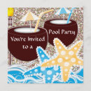 Search for pool graduation invitations Party