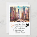 Search for chicago skyline save the dates Black and white