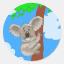 Search for koala cartoon stickers Bear