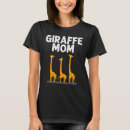 Search for giraffe womens tshirts Animal