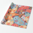 Search for colorful wrapping paper Botanical