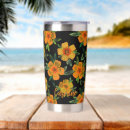 Recherche de fond floral mugs bouteilles Été