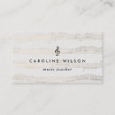 Search for clef notes business cards Teacher