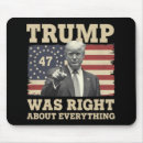 Search for donald trump mousepads Politics