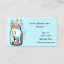 Search for alterations business cards Needle