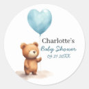 Search for blue teddy bear baby shower stickers Cub