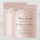 Search for bridal birthday invitations Glitter