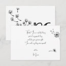 Recherche de dandelions thank you cards Moderne