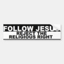 Search for follow jesus bumper stickers Religion