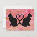 Search for romantic cats postcards Valentine