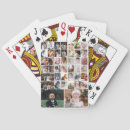 Search for designer playing cards Black and white