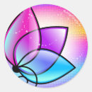 Search for shiny pink stickers Purple