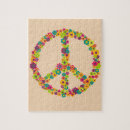 Recherche de hippies puzzles Paix