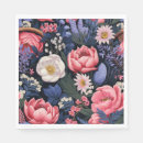 Recherche de belles fleurs serviettes Aquarelle