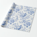 Search for blue floral wrapping paper Elegant