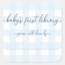 Search for this bookplates Baby's first library