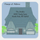 Search for business address stickers Change of address