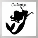 Search for black and white mermaid art Swimming