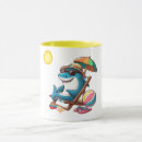 Search for shark cartoon mugs Sea