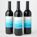 Search for blue striped wine labels White
