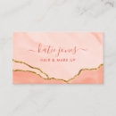 Recherche de or rose moderne cartes visite Aquarelle