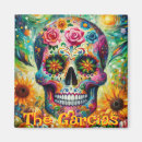 Search for sugar skull magnets Floral