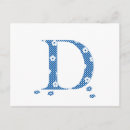 Search for blue letters postcards Simple