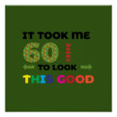 Search for funny 60th birthday posters Vintage