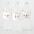 Search for rose gold water bottle labels Modern